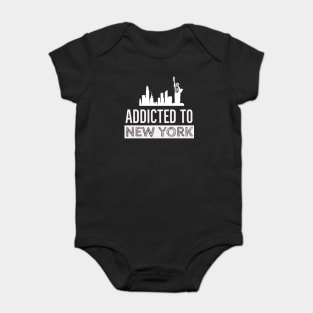 Addicted to New York Baby Bodysuit